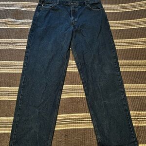 Carhartt Men's Irregular Relaxed Fit Dark Blue Jeans